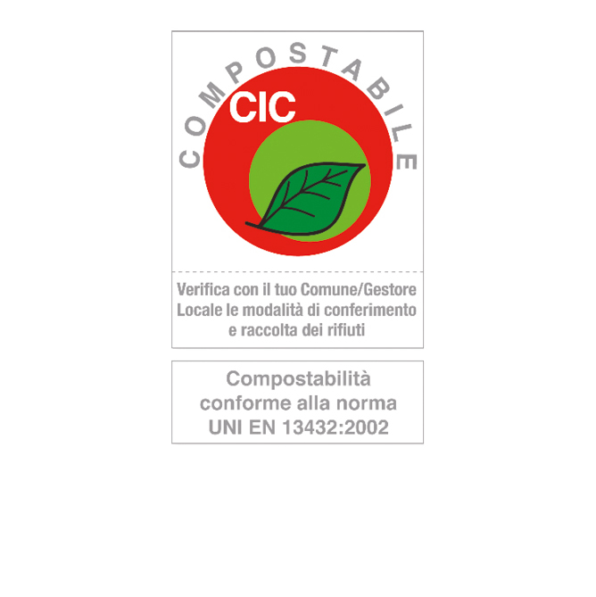 COMPOSTABLE UNI EN 13432